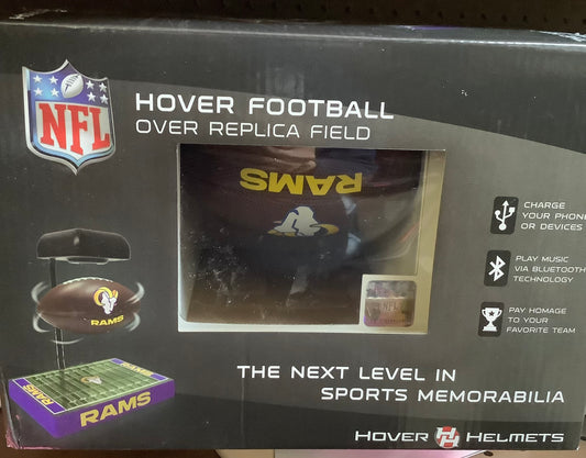 Los Angeles Rams Hover Football w/Bluetooth Speaker