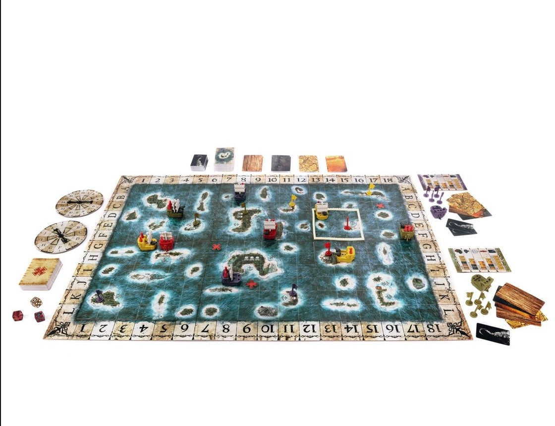 Plunder: A Pirate's Life Board Game by Lost Boy Entertainment: Strategy for Creative Thinking, 1-2 Hours, 3+
Players