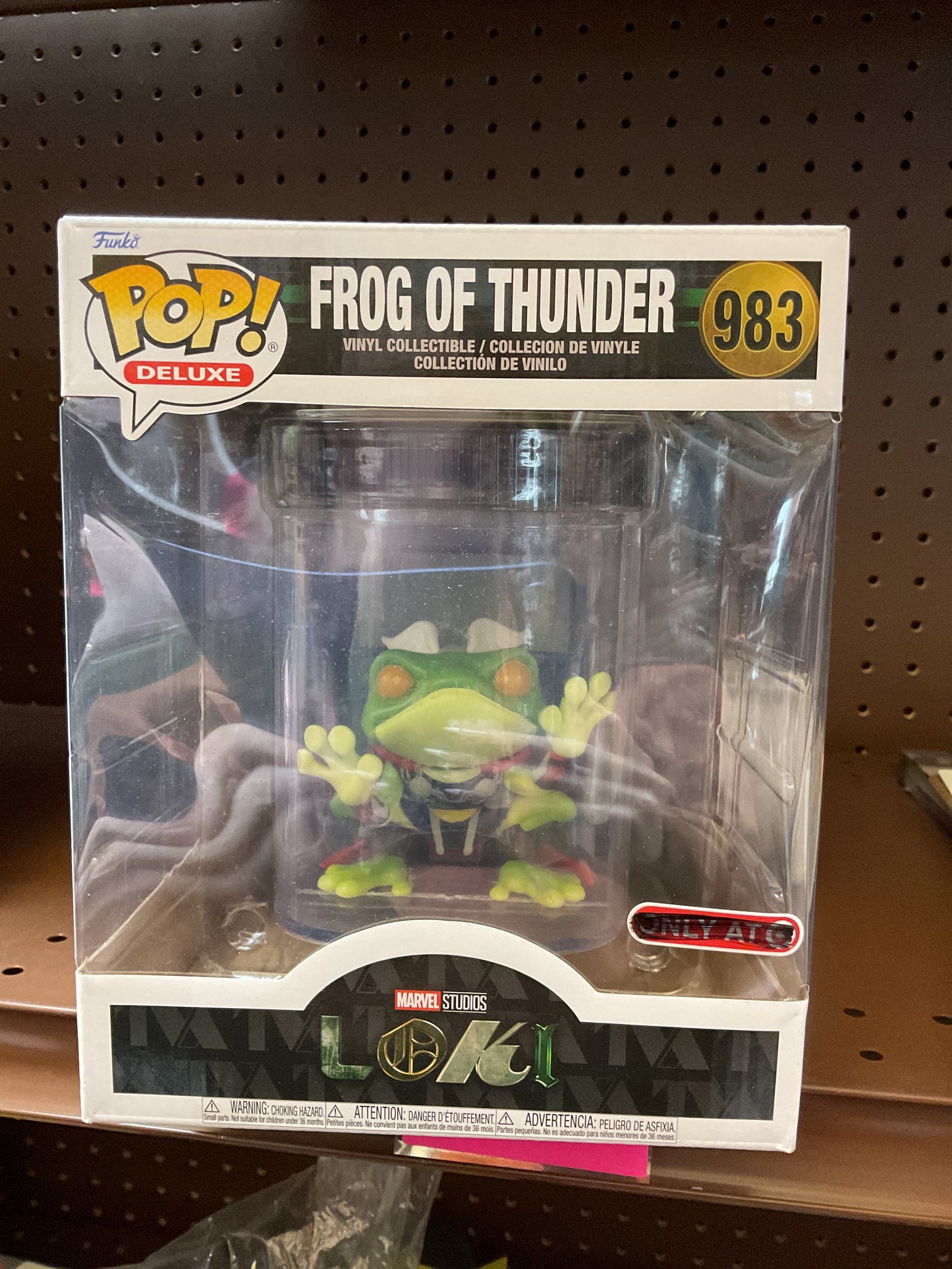 Funko POP! Deluxe: Loki Frog of Thunder POP! Vinyl Collection Toy Figure- Limi