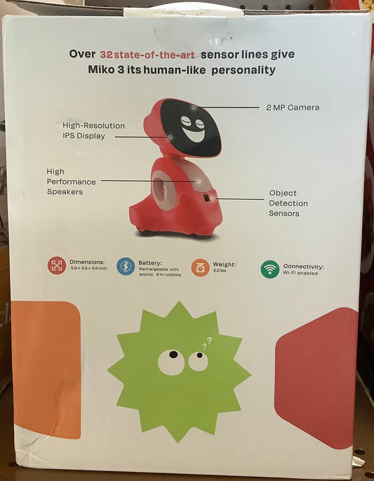Miko 3 Al Robot - The Ultimate Educational Companion for Kids
