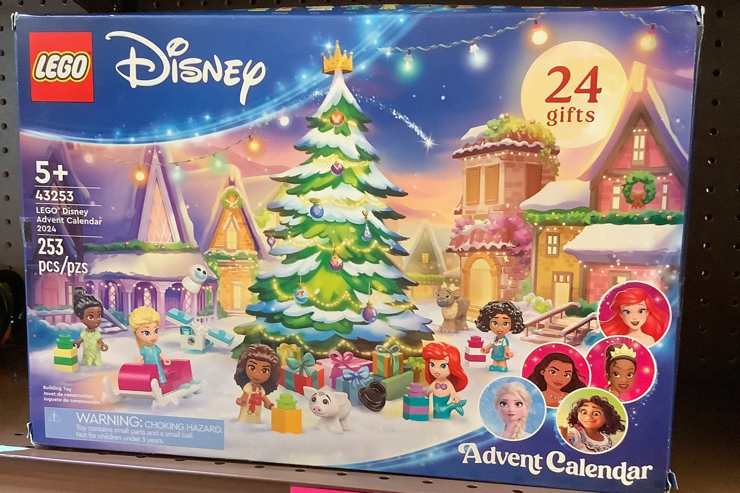 LEGO Disney Advent Calendar 2024 Buildable Christmas
Тоу 43253
