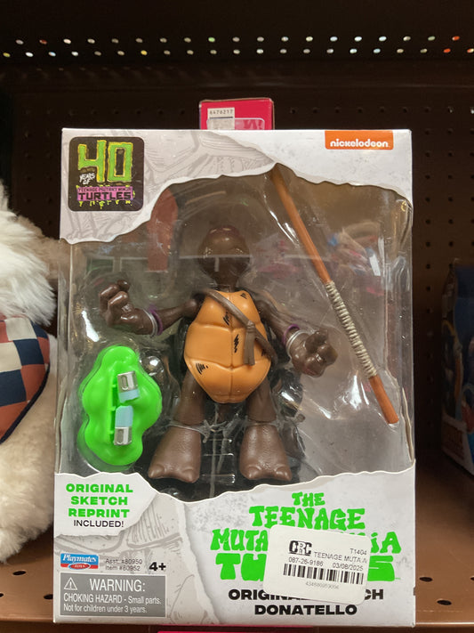 CLEARANCE- FINAL SALE- Teenage Mutant Ninja Turtles Donatello Original Sketch
Action Figure