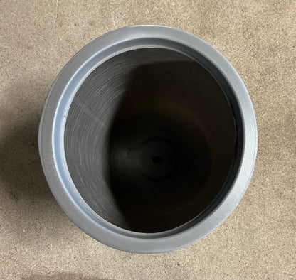 Fluted Outdoor Planters - Assorted Sizes - Minor Cosmetic Damage (see pictures) - FOR PICKUP ONLY
