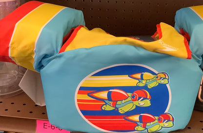 (Clearance)FINAL SALE Kids Turtle Life jacket 33-55 Lbs