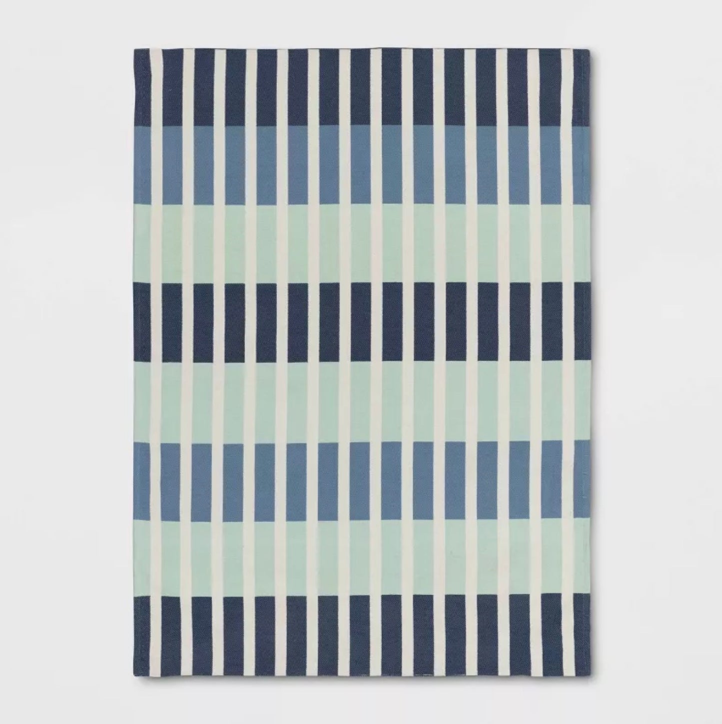 4'x5'6" Broken Checkered Kids' Rug - Green/Blue - Oort of Package - May Have Minor Cosmetic Flaws (see pictures) - FOR PICKUP ONLY