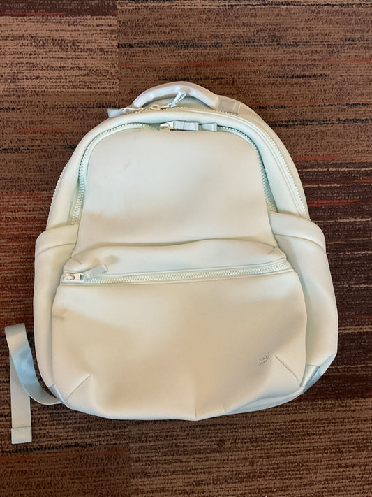 Faux Neoprene Backpack - Mint - Water-Resistant College Bookbag