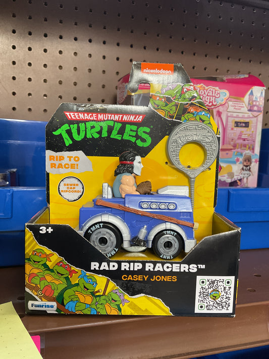 (CLEARANCE) TMNT Rad Rip Racers Casey Jones
