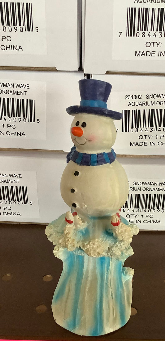 Snowman Wave Ornament