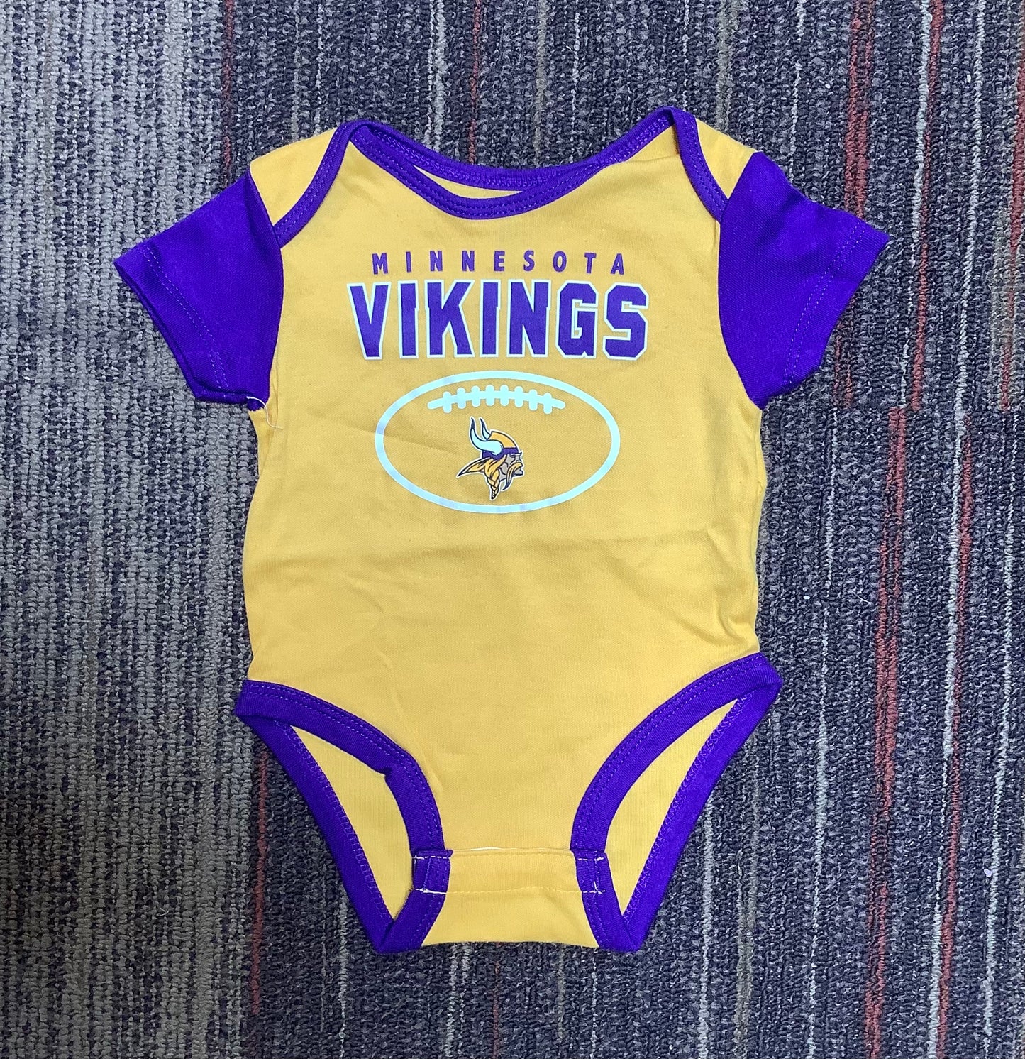 Minnesota Vikings baby onesie