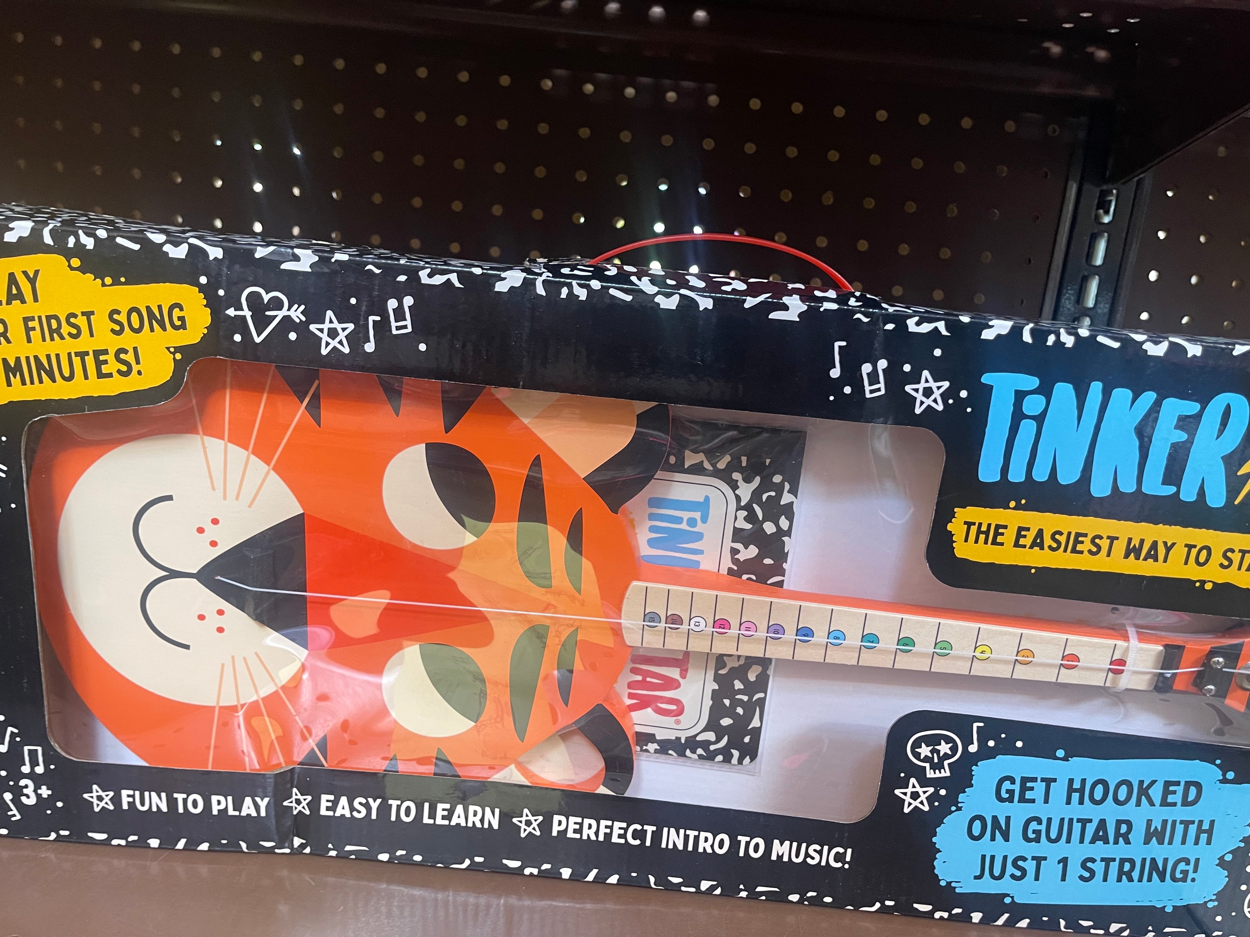 Buffalo Games Wooden TinkerTar Tiger Single String Guitar – Discount 70 ...