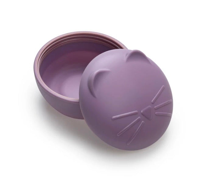 Melii - Silicone Animal Bowls with Lid and Utensils
