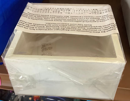 CLEARANCE - FINAL SALE - Wood Drawer organizer 5x5- White Wash