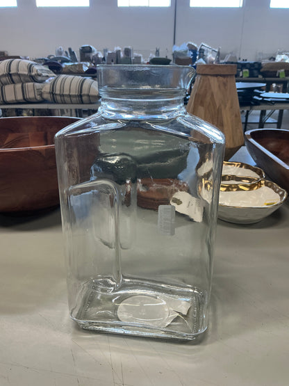 THRIFTY 70 - 64oz Glass Straight Side Pitcher with Lid - Threshold™ - Open Box - Missing Lid  (See Pictures)- FINAL SALE- NO RETURNS - AS IS