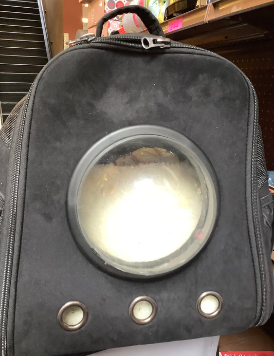 THRIFTY 70-Backpack Cat Carrier - Black