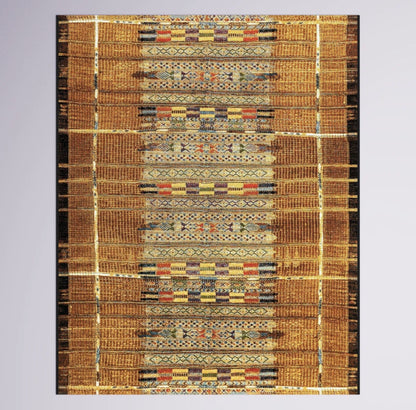Augustus Machine Woven Striped Area Rug - 8’10” x 11’9”