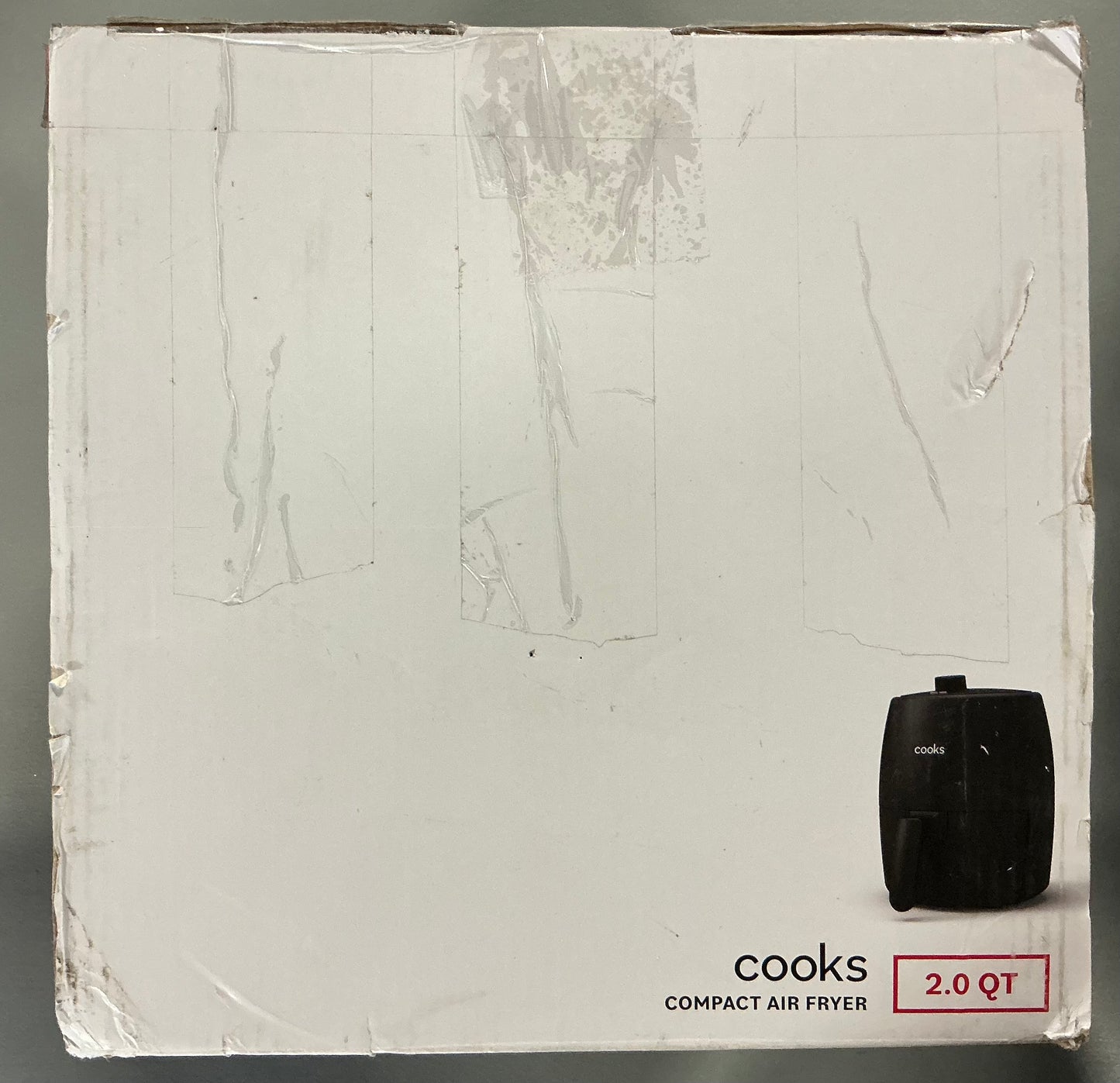 THRIFTY 70 - “Cooks Compact Air Fryer, 2 quarts” - Open Box - USED (See Pictures)- FINAL SALE- NO RETURNS - AS IS