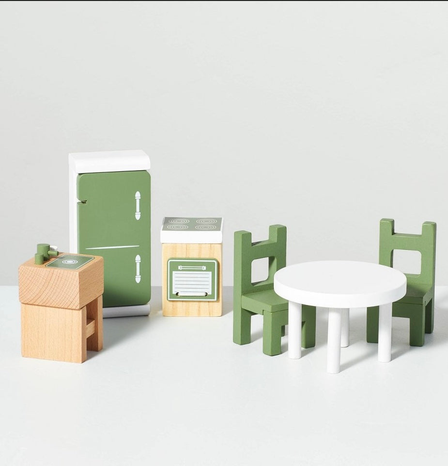 Toy Dollhouse Kitchen Furniture Accessories