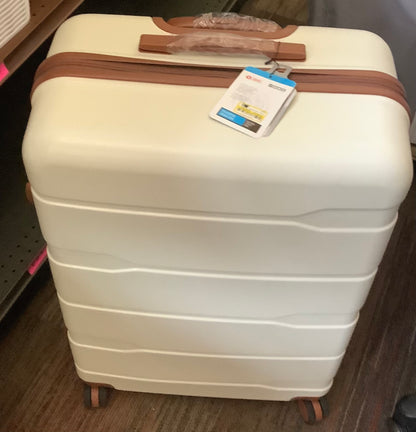 SKONYON 3 Piece Hardshell Luggage Sets Checked Spinner
PC & ABS Suitcase with YKK Zipper and TSA Lock