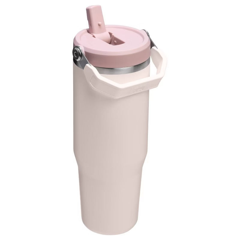 Stanley 30oz Stainless Steel IceFlow 2.0 Flip Straw Tumbler - MINOR COSMETIC DAMAGE DUE TO SHIPPING (see pictures)