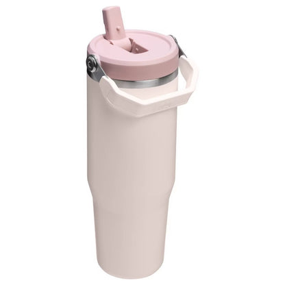 Stanley 30oz Stainless Steel IceFlow 2.0 Flip Straw Tumbler - MINOR COSMETIC DAMAGE DUE TO SHIPPING (see pictures)