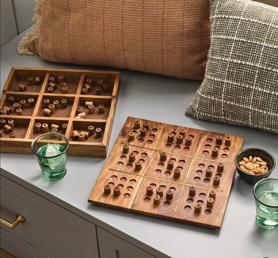Wood and Brass Sudoku