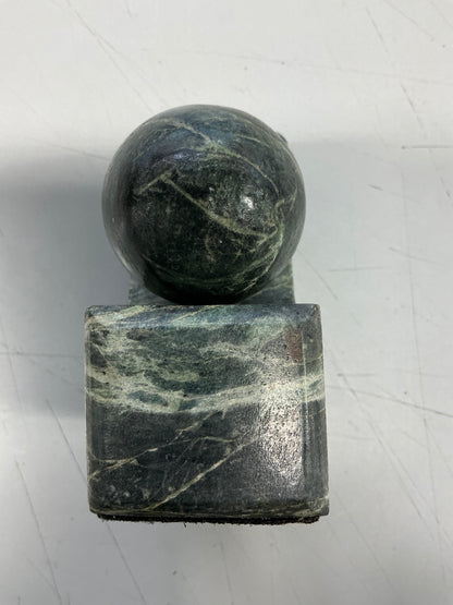 1 - Marble Bookend Green - Threshold™ designed with Studio McGee - Only One Bookend (see pictures)
