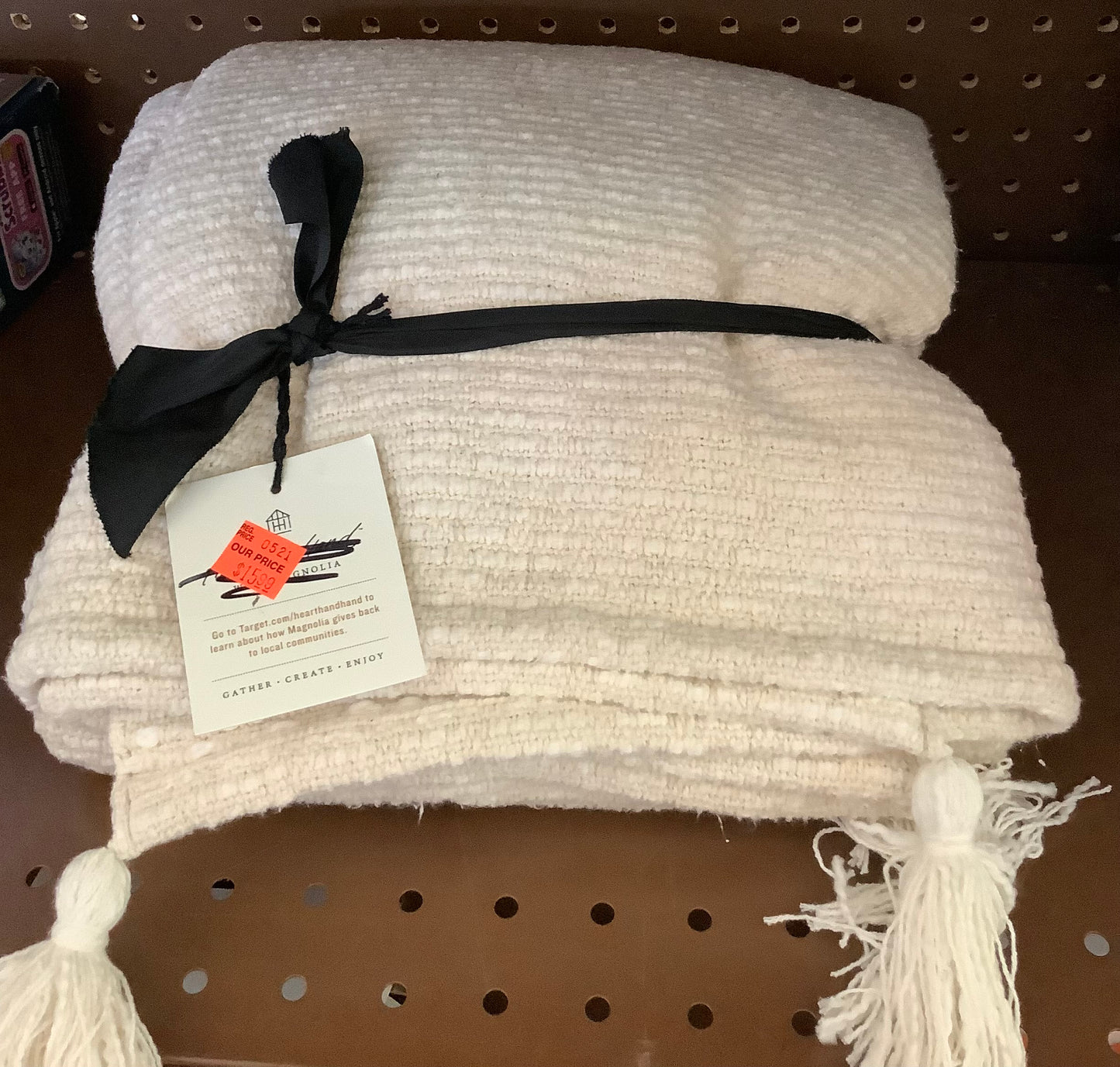Throw Blanket Size 50 in X 60 in