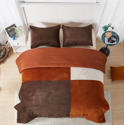 Seek Full/Queen Corduroy Comforter - Damaged Packaging - Some Dirt from Shipping (see pictures)