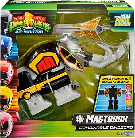 Power Rangers Mighty Morphin Re-Ignition - Mastodon Deluxe Combinable Dinozord - Damaged Box (see pictures)