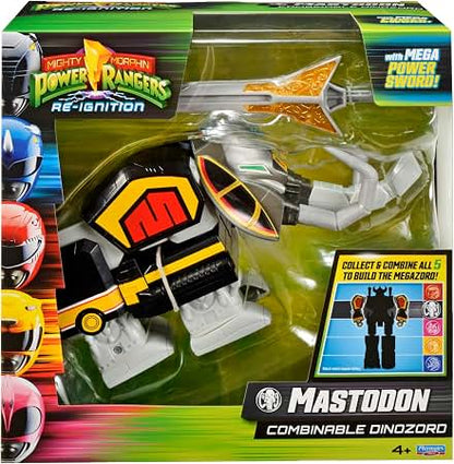 Power Rangers Mighty Morphin Re-Ignition - Mastodon Deluxe Combinable Dinozord - Damaged Box (see pictures)