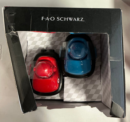 FAO Schwarz Bot Bumper Cars Remote Control Set - Box Damage (see pictures)