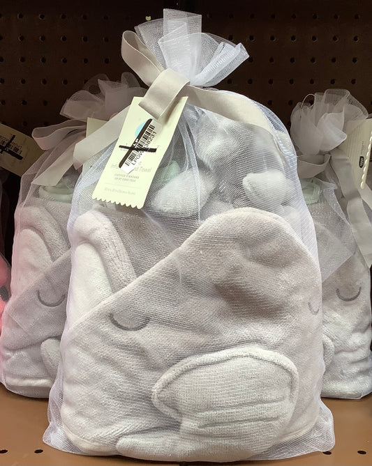 (CLEARANCE) Baby 6pk Bath Towel Gift Bundle