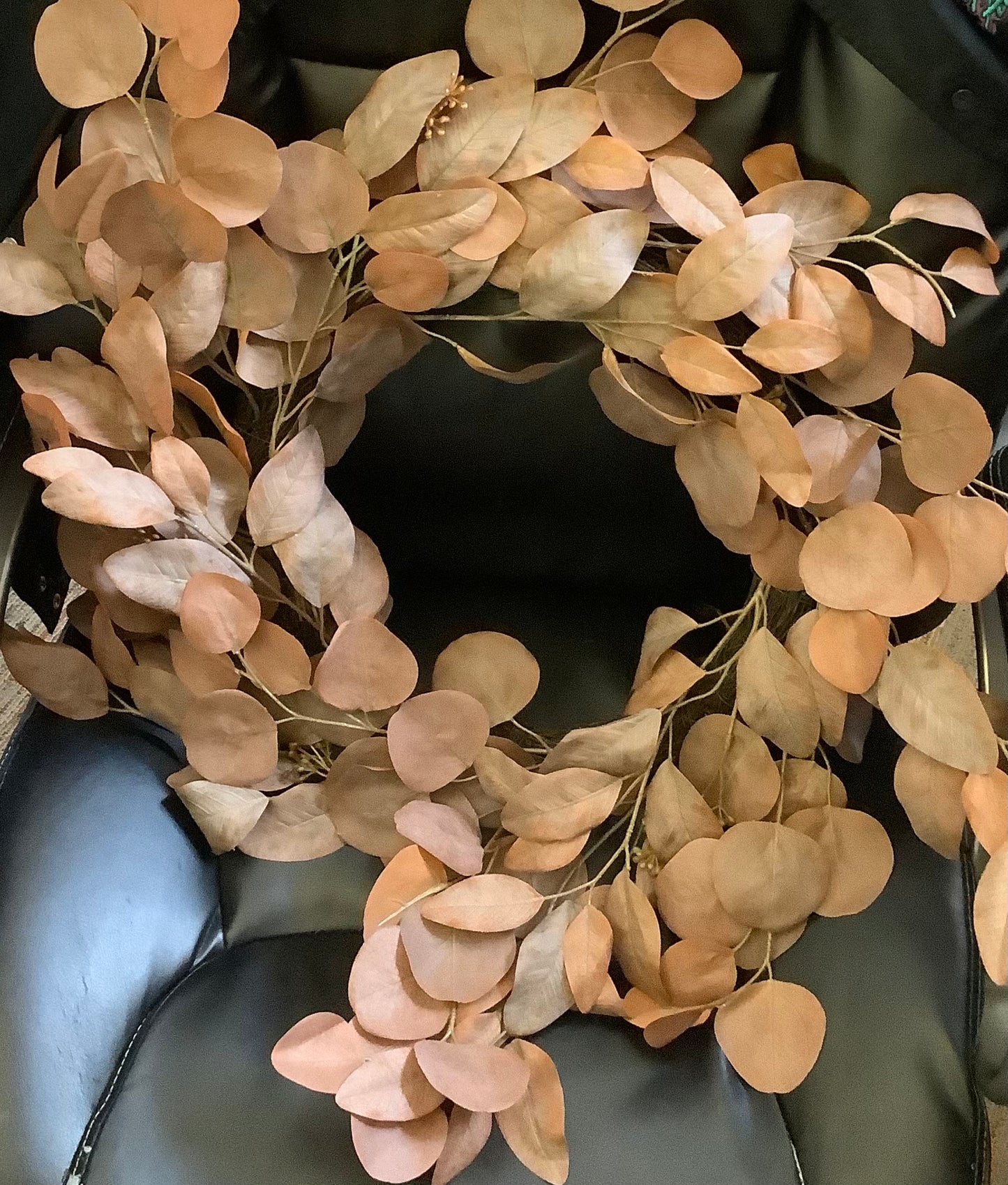 26" Rusted Eucalyptus Wreath