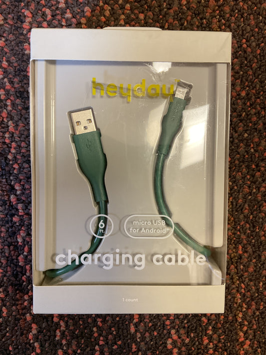 6ft Charging Cable Micro USB for android