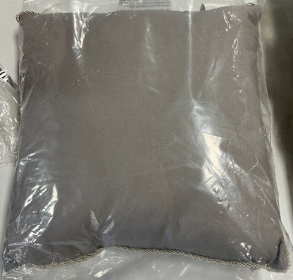 Throw Pillows - 18X18” - May Have Damaged or Missing Packaging - Some Dirt Possible Due to Shipping - Out of Package- AS IS - No Returns