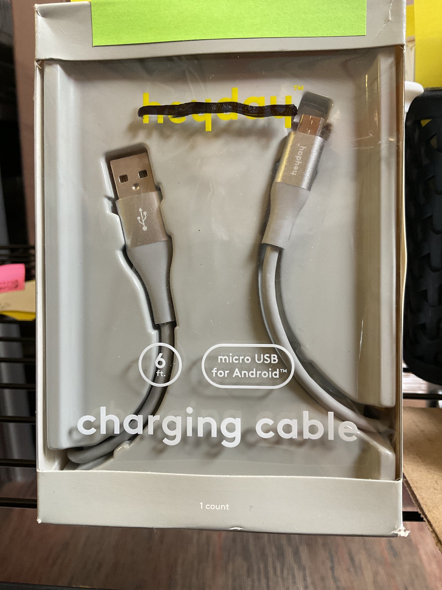 CLEARANCE- FINAL SALE- 6ft Android Charging Cables, Micro USB