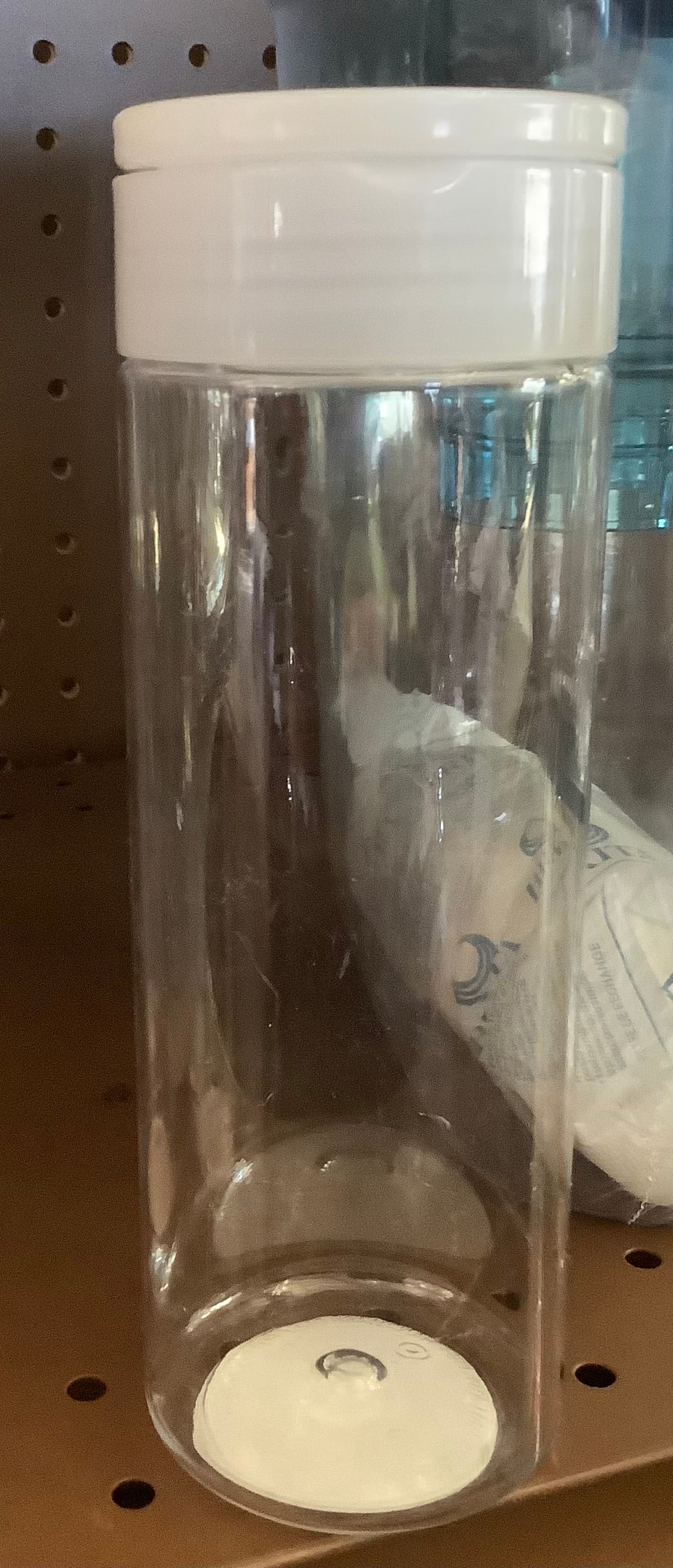 16oz Clear Water Bottle