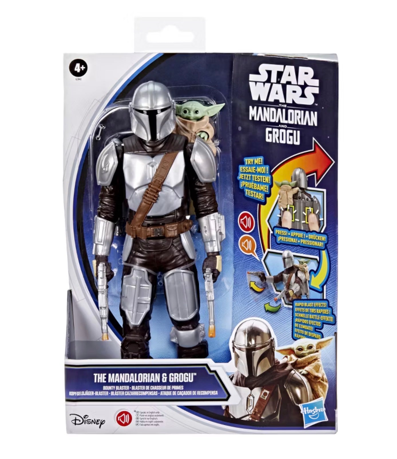 Star Wars The Mandalorian & Grogu Bounty Blaster - DAMAGED BOX (see pictures)