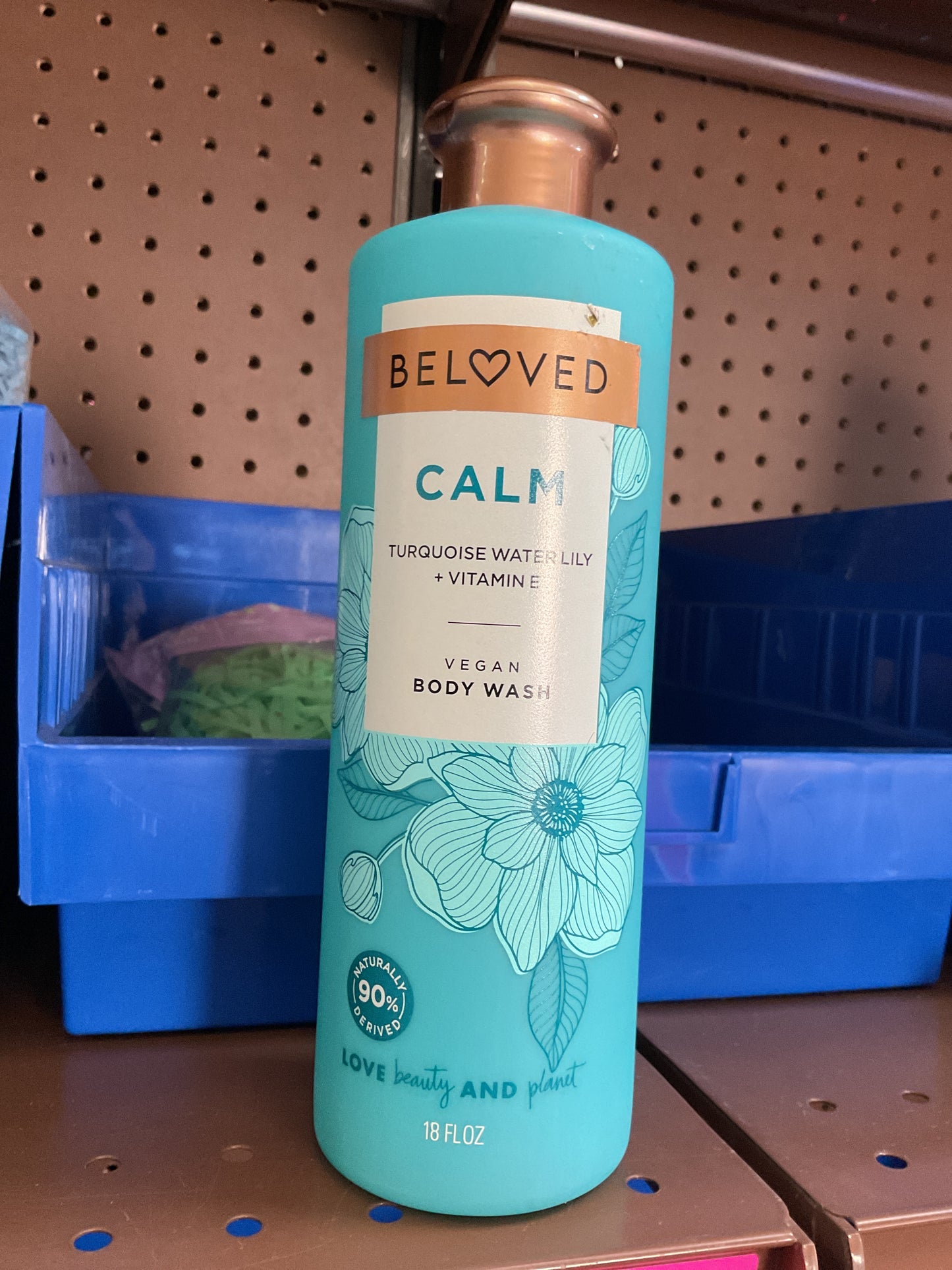 (Clearance)Beloved Calm Vegan Body Wash with Turquoise Vitamin E