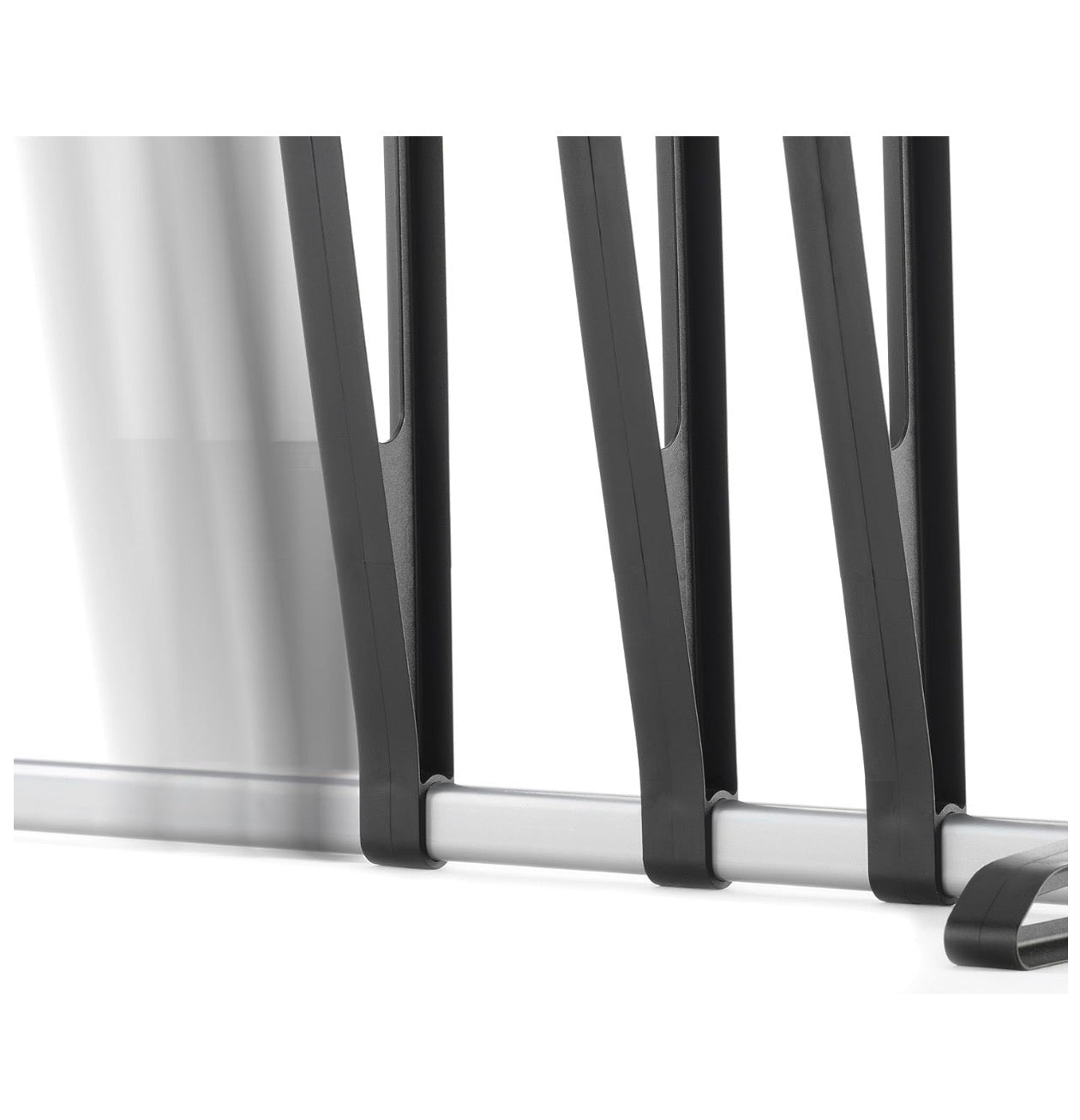 Whitmor 3 Pair Boot Rack - Adjustable Heavy Duty Frame - Black