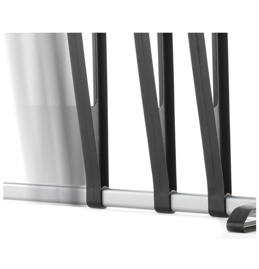 Whitmor 3 Pair Boot Rack - Adjustable Heavy Duty Frame - Black