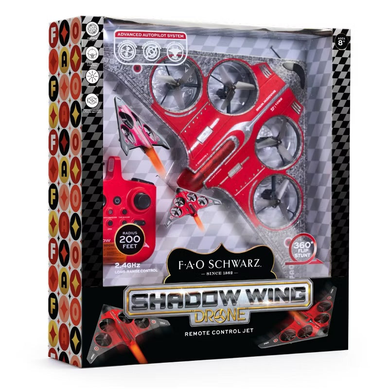 FAO Schwarz Shadow Wing Drone - Minor Box Damage (see pictures)