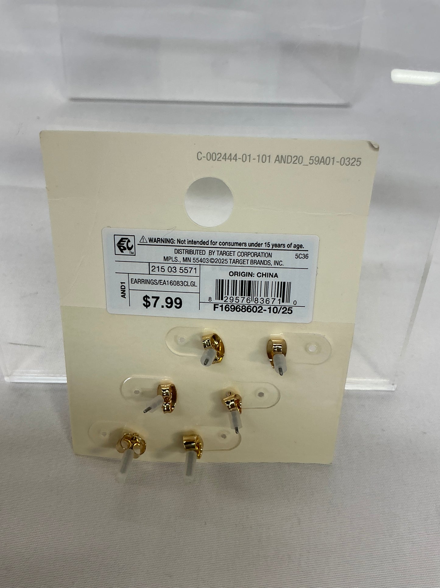 Fashion Jewelry (AND) - May Have Damaged Packaging