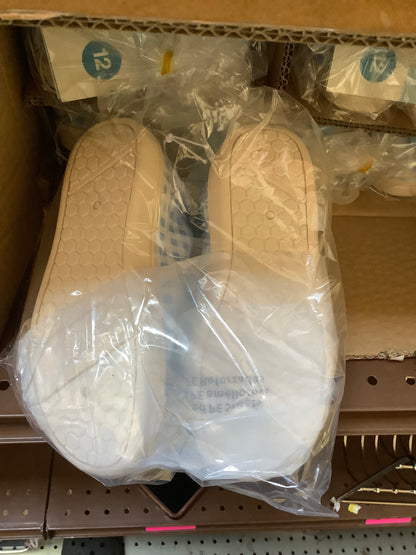 Kids Size 12 Blue Checkered Tennis Shoe