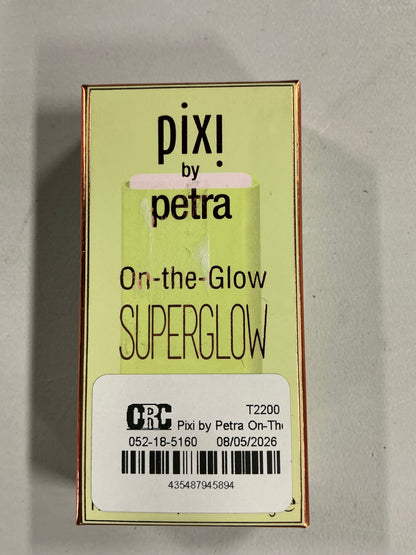 Pixi by Petra On-The-Glow Super Glow Highlighter Stick - Petal Dew - 0.6oz: Brightening, Face Application, Medium Coverage - Damaged Packaging (see pictures)