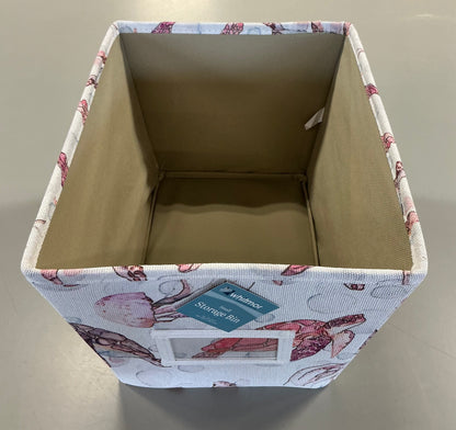 Whitmor - Small Storage Canvas Bin Tote