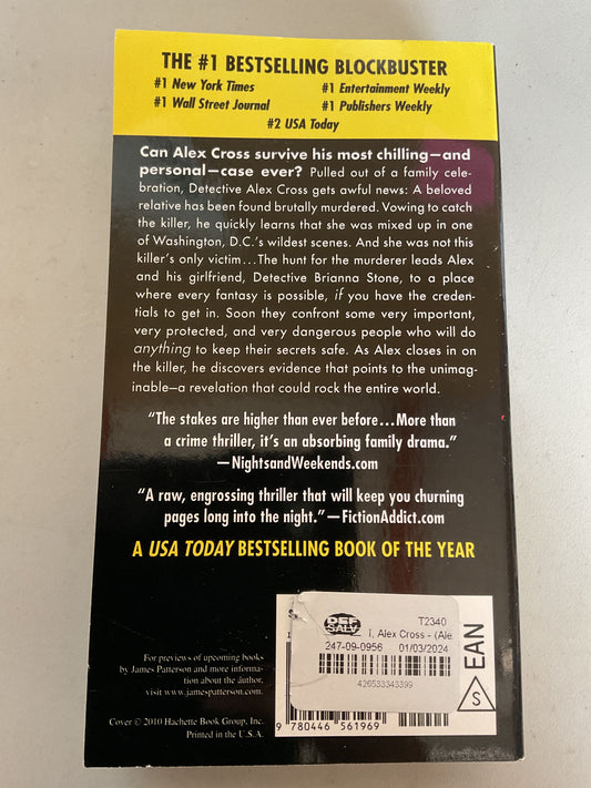 James Patterson I (paperback)