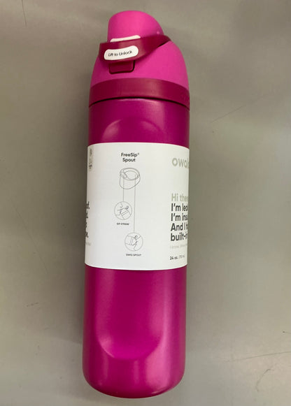 Owala 24 fl oz FreeSip Stainless Steel Water Bottle - MINOR COSMETIC DAMAGE (see pictures)