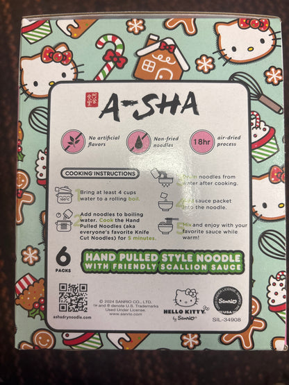 A-SHA Hello Kitty Noodles - 6pk / 20.1oz