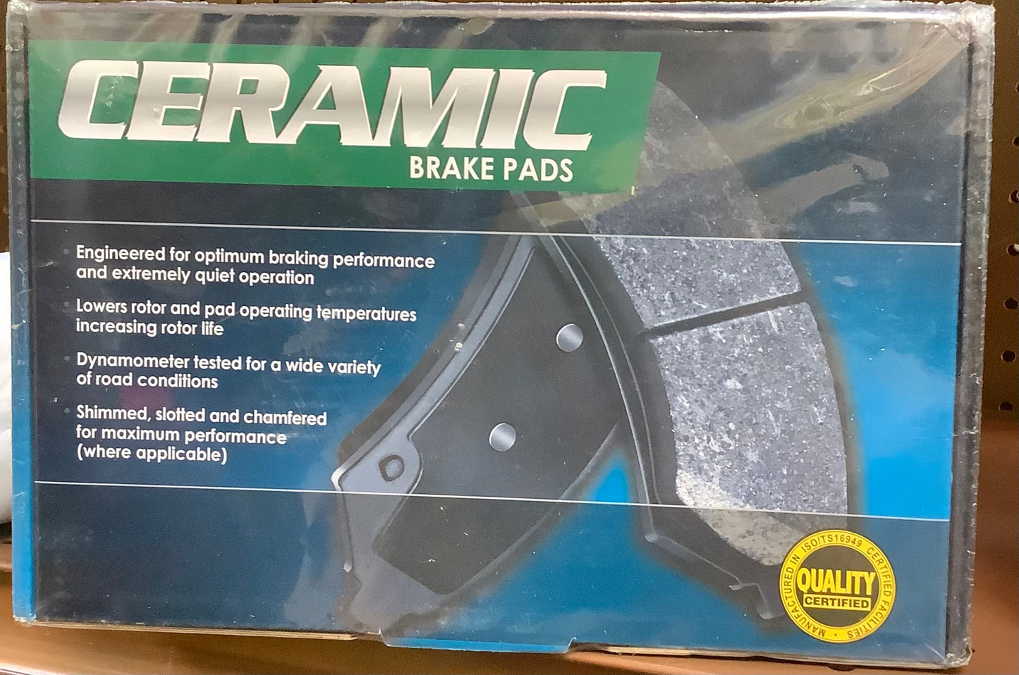 DuraGo BP1293C | Front Disc
Brake Pad Set